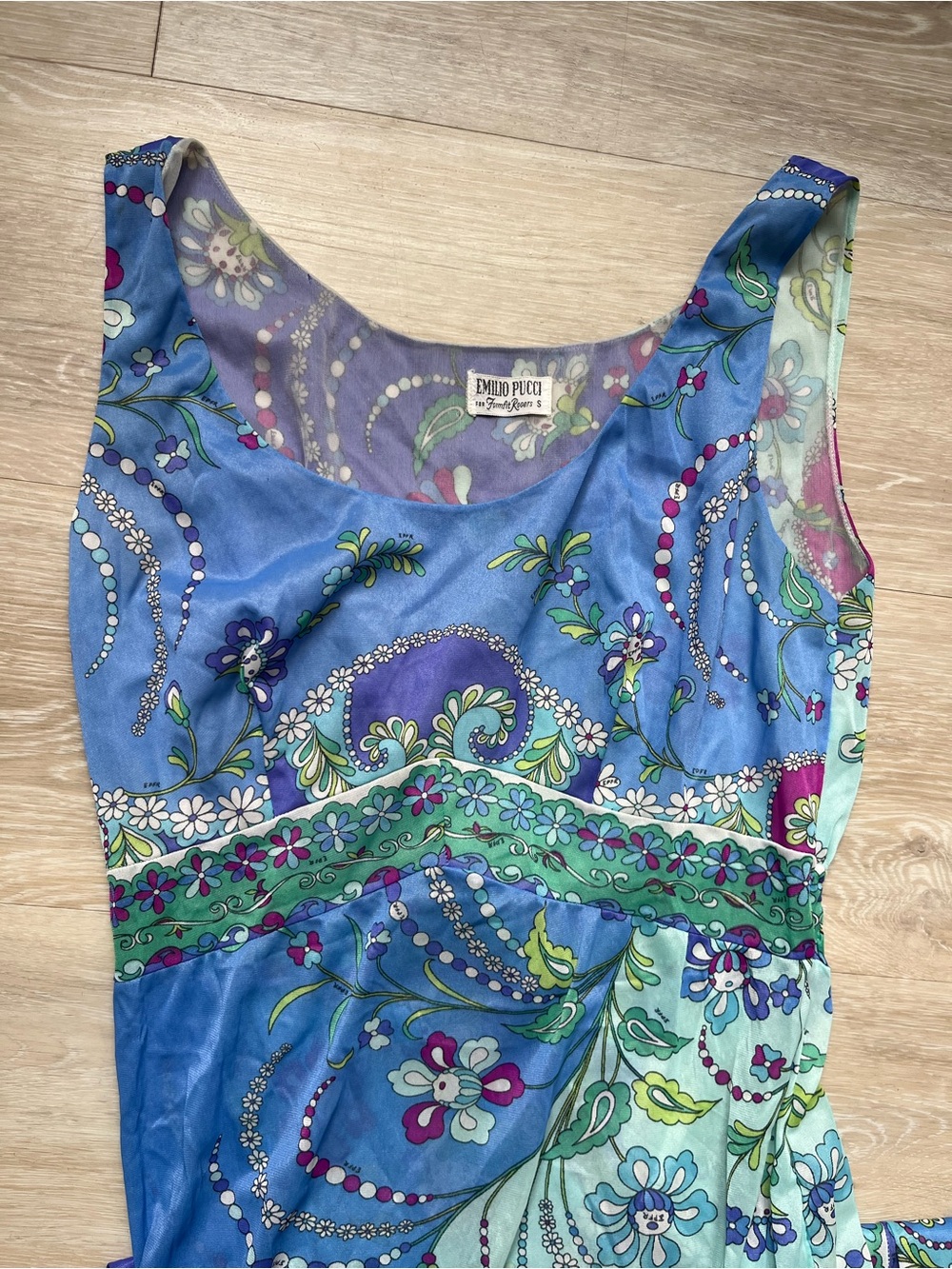 Vintage 1970’s Emilio Pucci Slip Dress - Picture 6 of 7